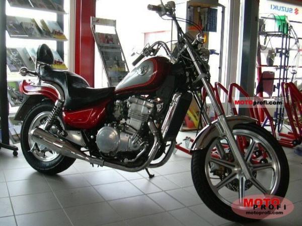 1991 Kawasaki EN500 (reduced effect)