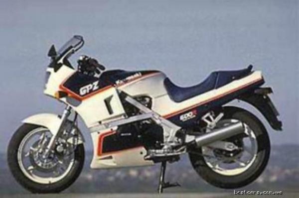 Kawasaki GPX600R (reduced effect)
