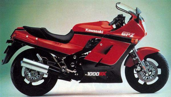 1988 Kawasaki GPZ1000RX (reduced effect)