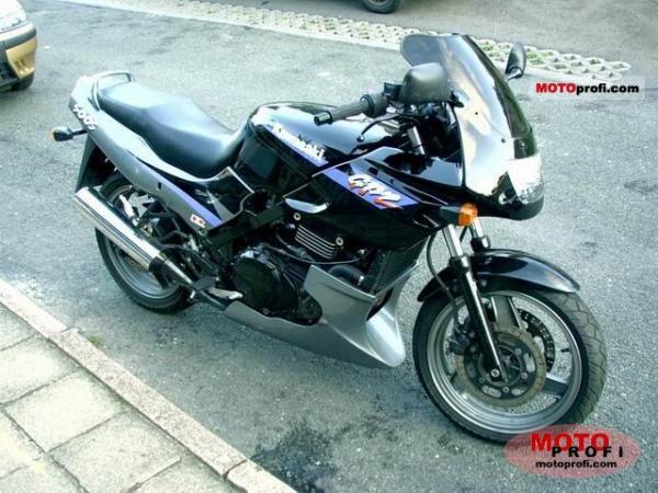 1989 Kawasaki GPZ500S (reduced effect)