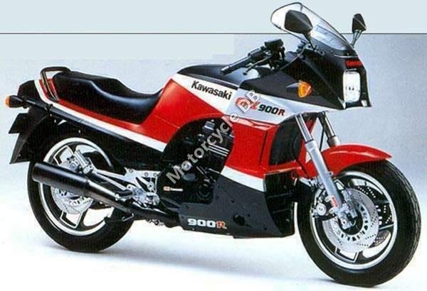 1988 Kawasaki GPZ900R (reduced effect)
