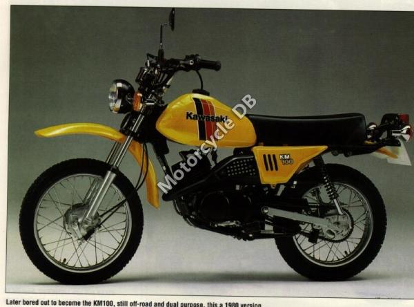 Kawasaki KM100 1980 #1