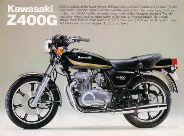 Kawasaki Z400G 1980 #1
