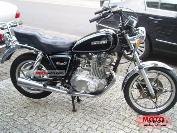 1986 Kawasaki Z450 LTD (reduced effect)