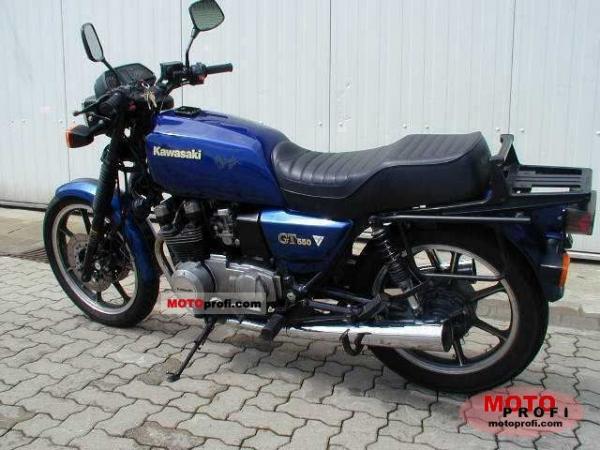 1986 Kawasaki Z550 GT