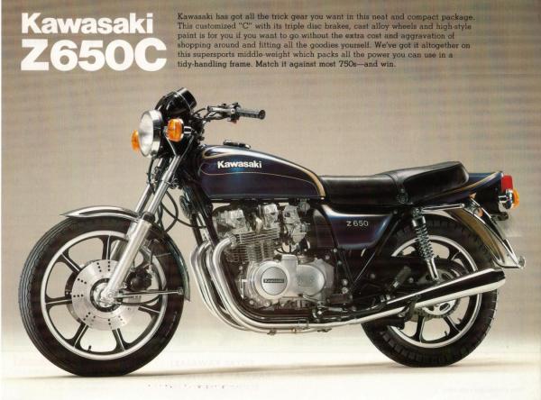 1983 Kawasaki Z650F