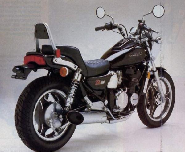 1988 Kawasaki ZL600 (reduced effect)