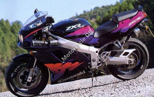 1990 Kawasaki ZXR750 (reduced effect)