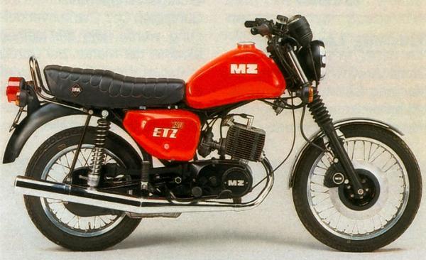 MZ ETZ 125 - with greetings from 90s