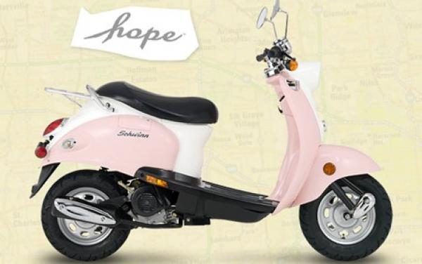 Schwinn Hope 150: a cute pinkie scooter for ladies only