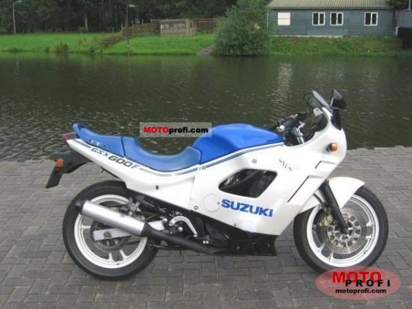 Suzuki GSX 600 F (reduced effect)