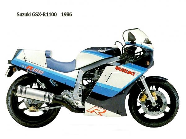 Suzuki GSX-R 1100 1986 #1
