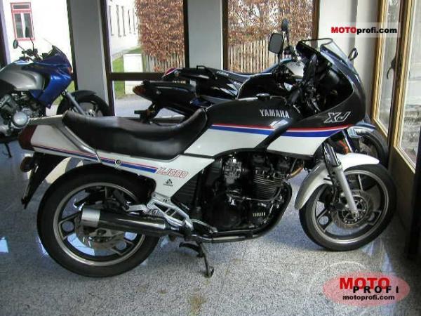 1990 Yamaha XJ 600 (reduced effect)