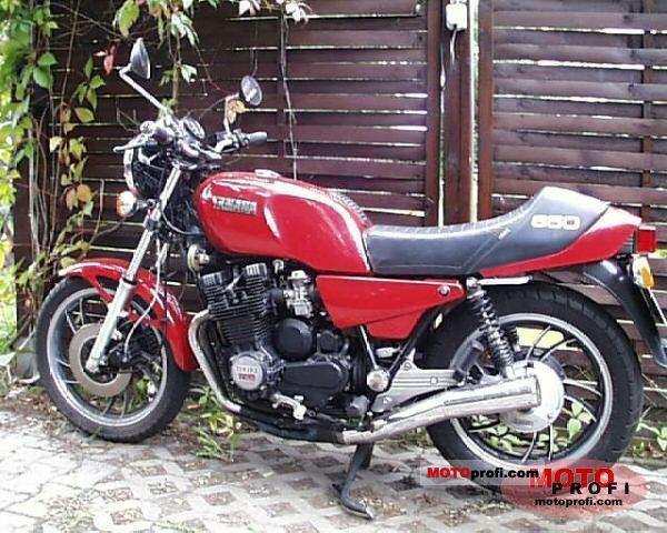 1983 Yamaha XJ 650 (reduced effect)