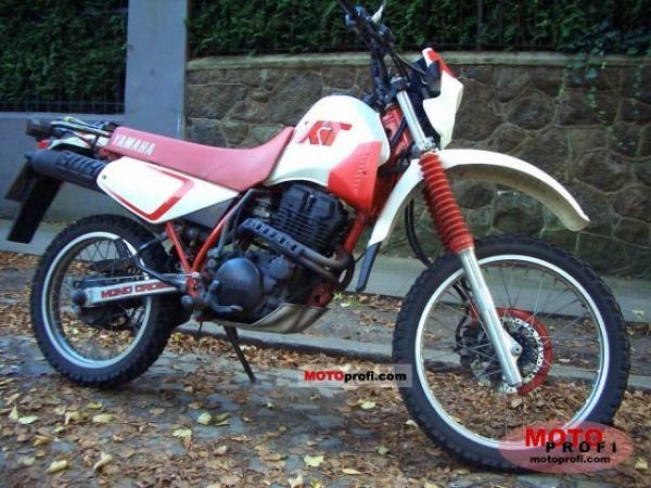 1989 Yamaha XT 350 (reduced effect)